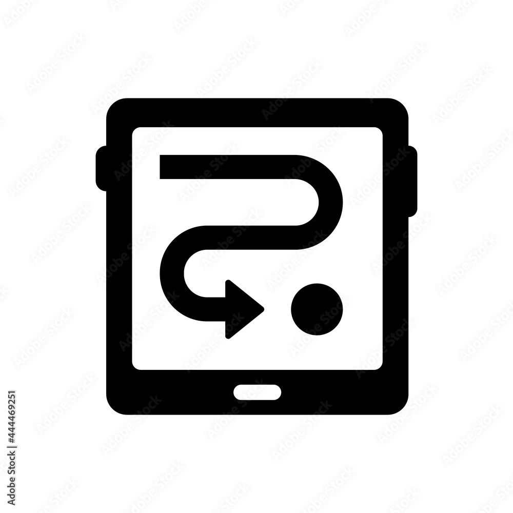 Tablet direction icon. Vector EPS file. Tablet direction icon. Vector EPS file.