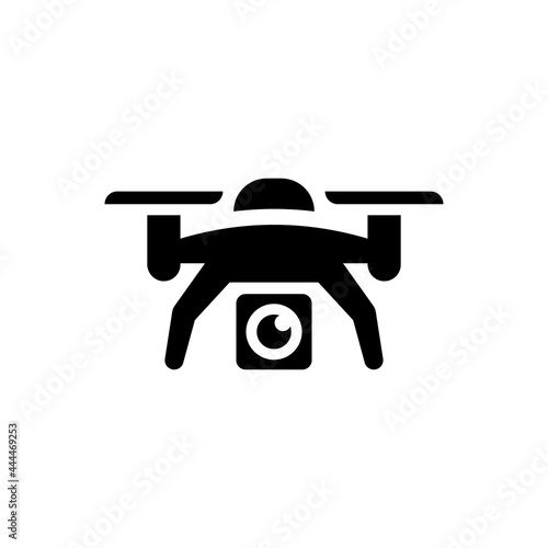 Camera drone icon. Vector EPS file.