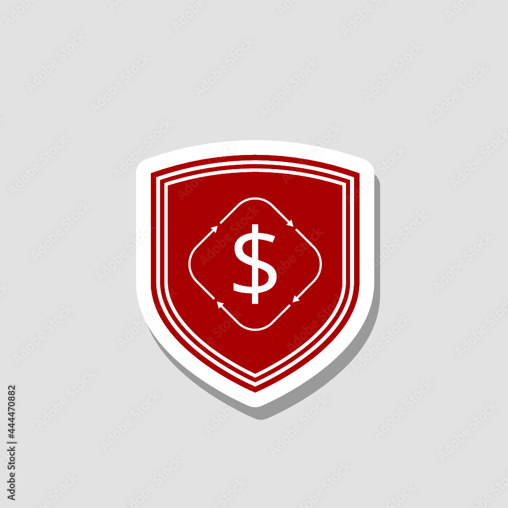Secure exchange icon isolated on gray background Secure exchange icon isolated on gray background