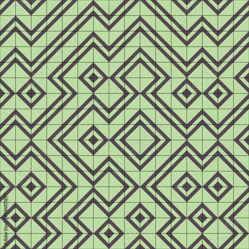 Abstract Geometric Pattern generative computational art illustration