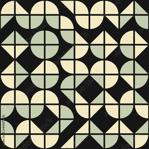 Abstract Geometric Pattern generative computational art illustration