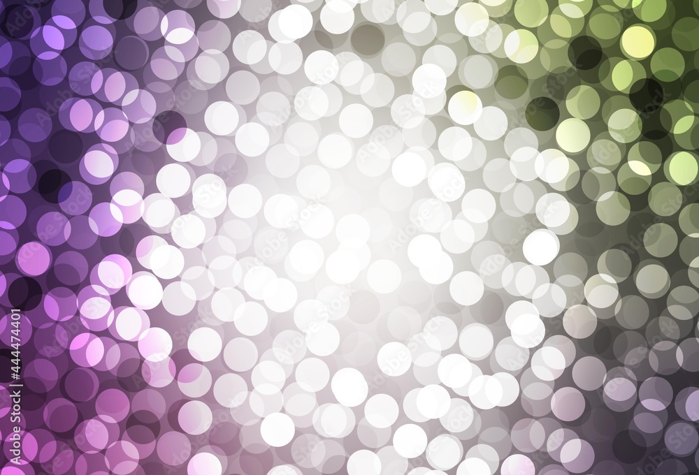 Light Pink, Green vector template with circles. Light Pink, Green vector template with circles.