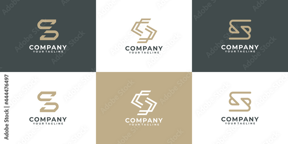 Fototapeta premium S logo