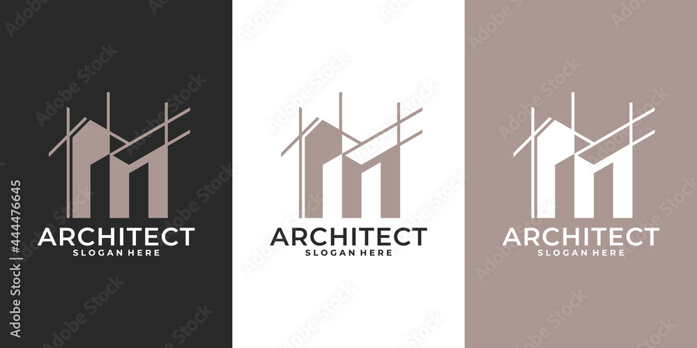 architecture logo Construction logo, builder, building logo inspiration