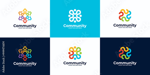 logo People and community Logo Design for Teams or Groups