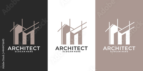 architecture logo Construction logo, builder, building logo inspiration