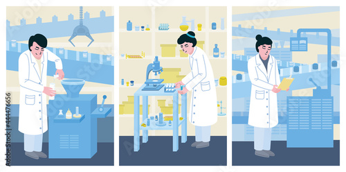Medical Illustration Set Flat