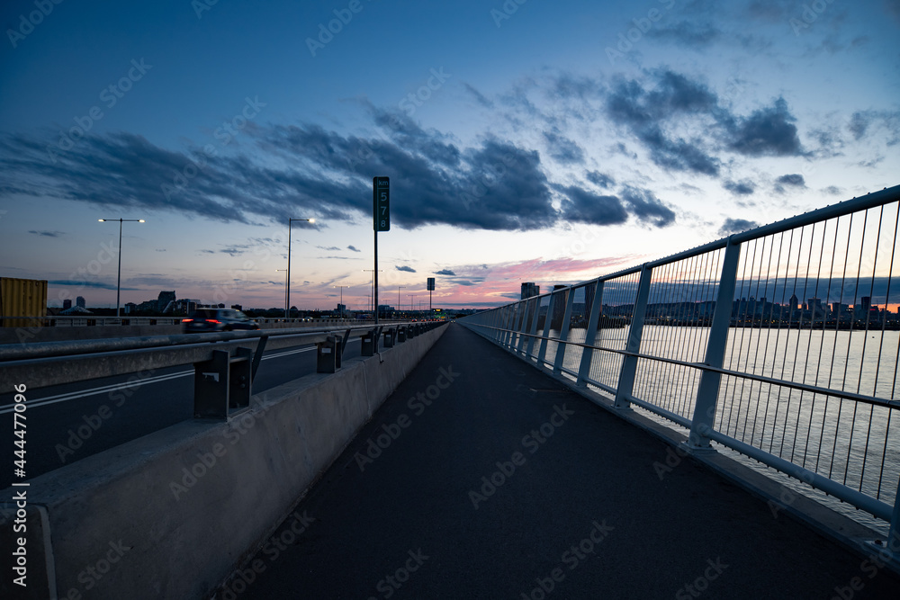 bridge Champlain. road to infinity.