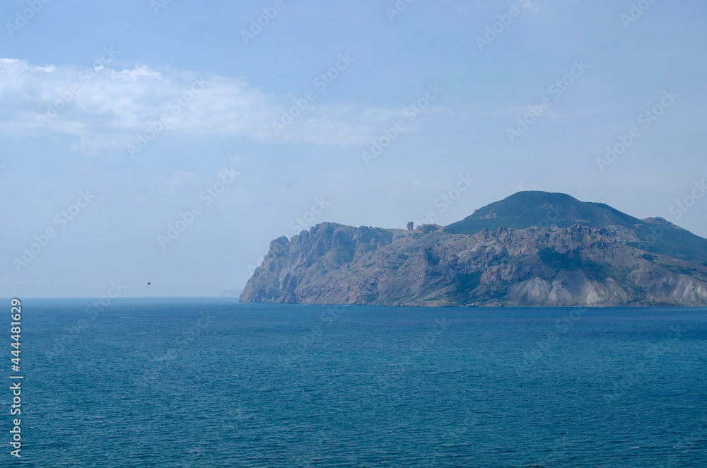 The extinct Karadag volcano. Mountain range in Koktebel, Crimea.