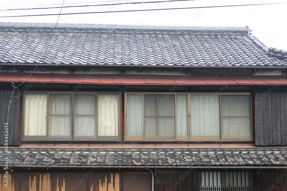 日本の岡山の古くて美しい建物