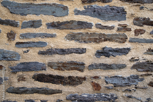 Natural stone wall as texture or background