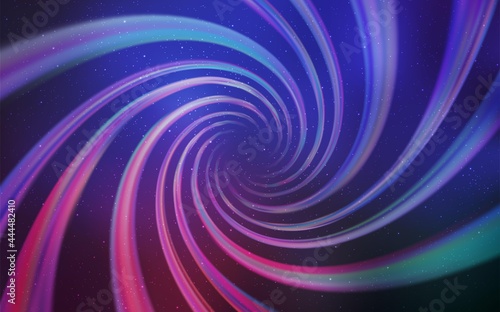 Light Purple, Pink vector texture with milky way stars.