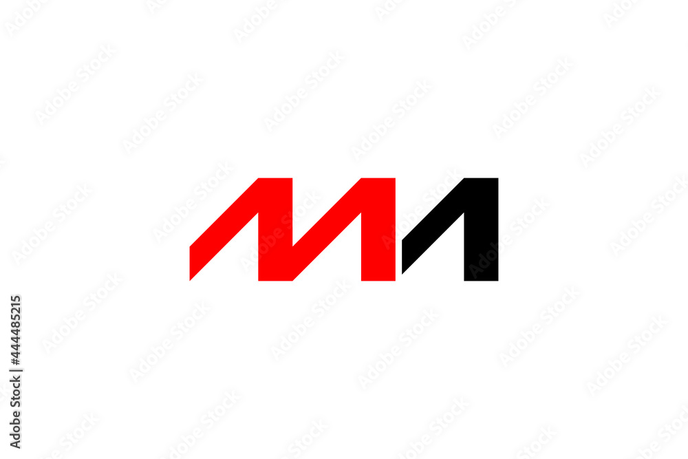 letter M and N combination logo for business. letter M and N combination logo for business.