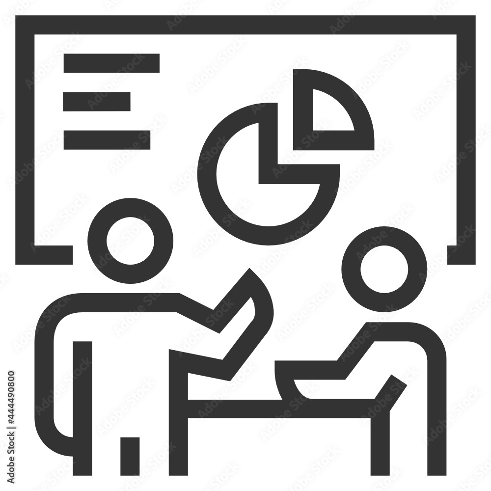 Progress line icon Progress line icon