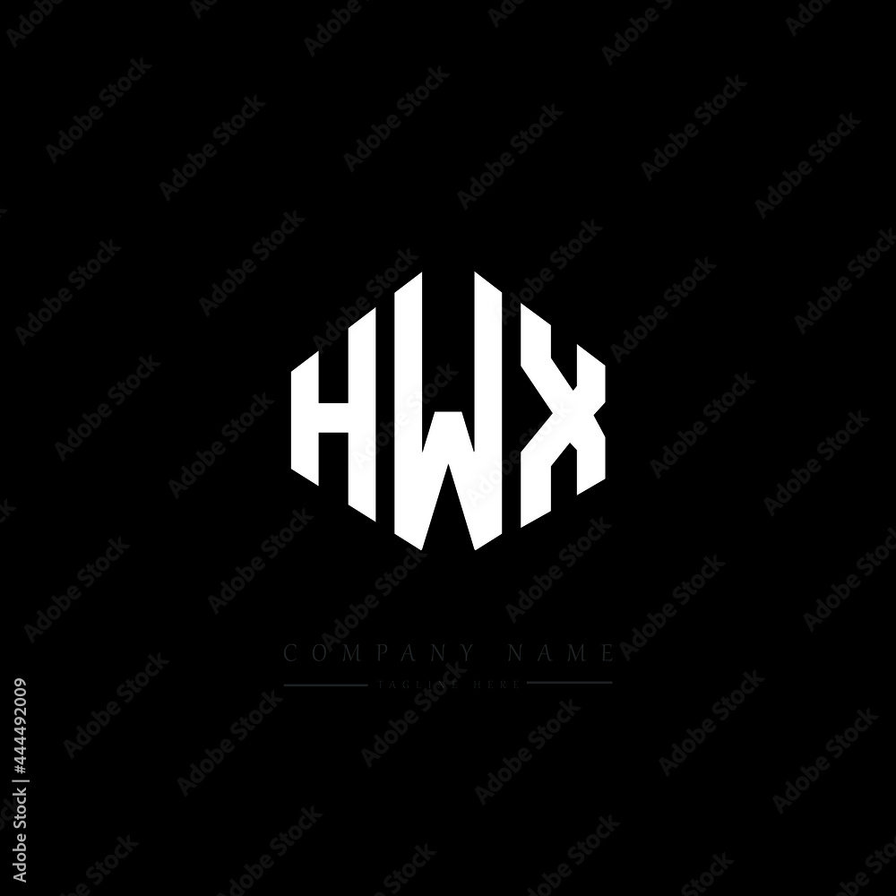 HWX letter logo design with polygon shape. HWX polygon logo monogram. HWX cube logo design. HWX hexagon vector logo template white and black colors. HWX monogram, HWX business and real estate logo. HWX letter logo design with polygon shape. HWX polygon logo monogram. HWX cube logo design. HWX hexagon vector logo template white and black colors. HWX monogram, HWX business and real estate logo.