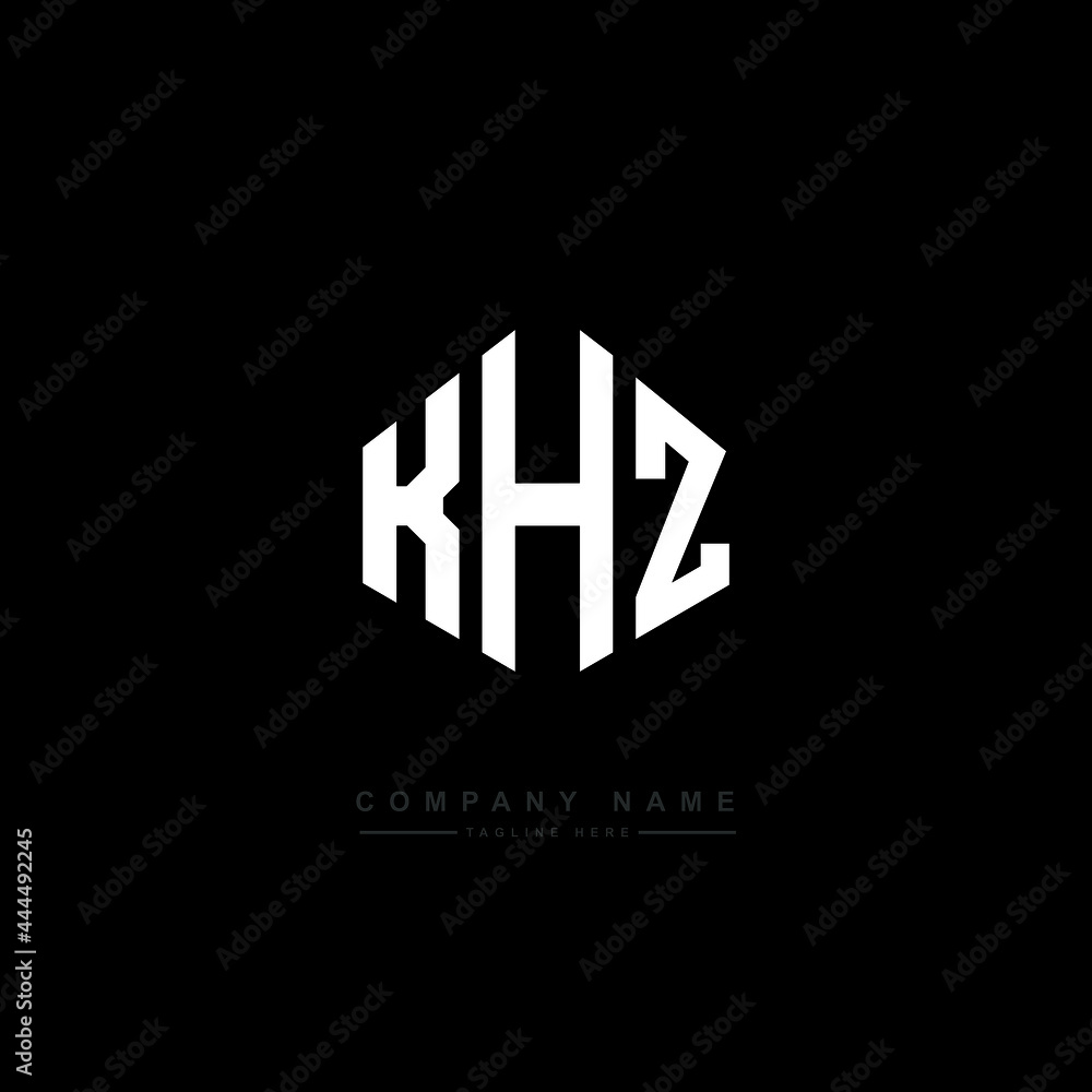 KHZ letter logo design with polygon shape. KHZ polygon logo monogram. KHZ cube logo design. KHZ hexagon vector logo template white and black colors. KHZ monogram, KHZ business and real estate logo. KHZ letter logo design with polygon shape. KHZ polygon logo monogram. KHZ cube logo design. KHZ hexagon vector logo template white and black colors. KHZ monogram, KHZ business and real estate logo.