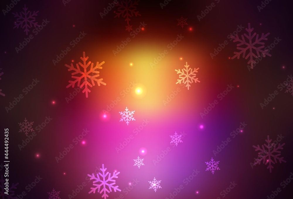 Dark Pink, Yellow vector texture in birthday style. Dark Pink, Yellow vector texture in birthday style.