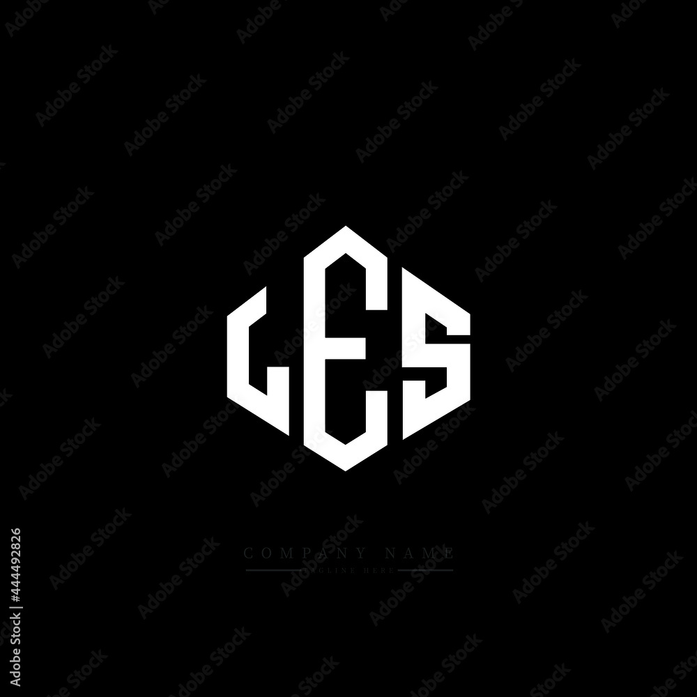LES letter logo design with polygon shape. LES polygon logo monogram. LES cube logo design. LES hexagon vector logo template white and black colors. LES monogram, LES business and real estate logo. LES letter logo design with polygon shape. LES polygon logo monogram. LES cube logo design. LES hexagon vector logo template white and black colors. LES monogram, LES business and real estate logo.