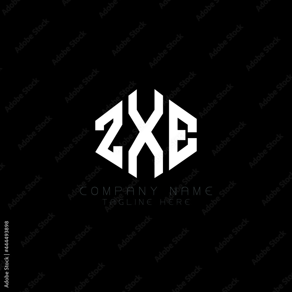 ZXE letter logo design with polygon shape. ZXE polygon logo monogram. ZXE cube logo design. ZXE hexagon vector logo template white and black colors. ZXE monogram, ZXE business and real estate logo. ZXE letter logo design with polygon shape. ZXE polygon logo monogram. ZXE cube logo design. ZXE hexagon vector logo template white and black colors. ZXE monogram, ZXE business and real estate logo.