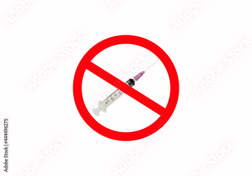 Do not use syringes