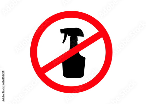 Do not spray