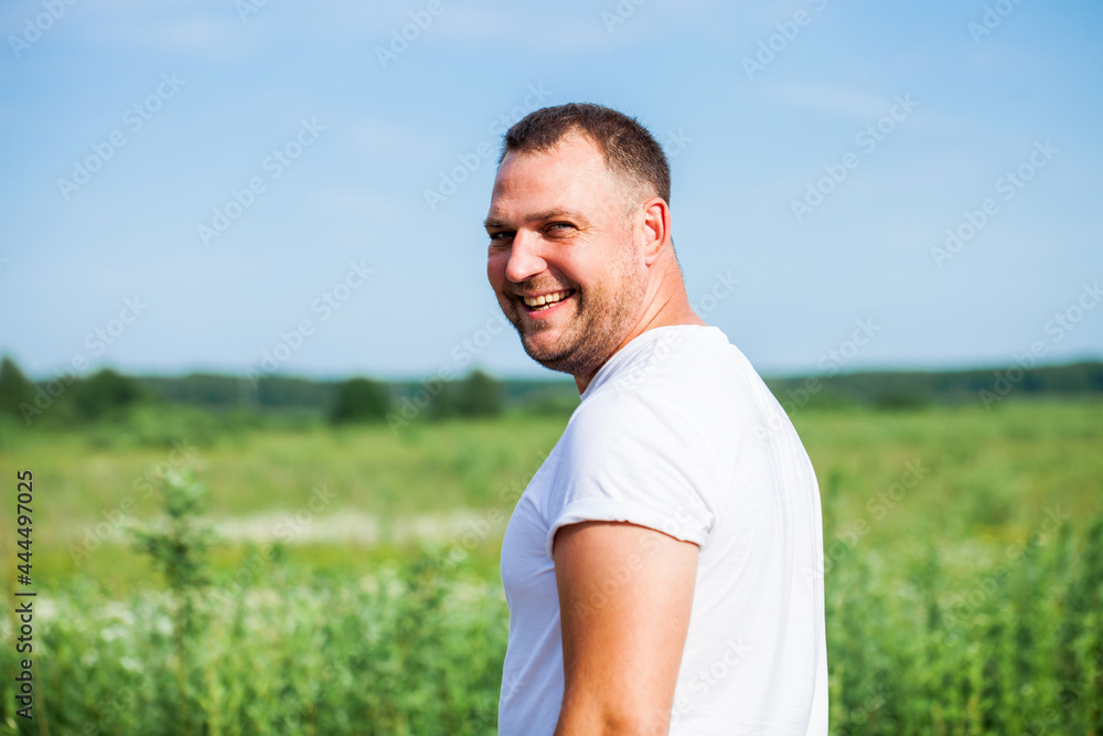 Close up portrait of a young brunette man Close up portrait of a young brunette man