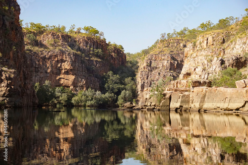 Reflections on the river from the Katherine Gorge walls