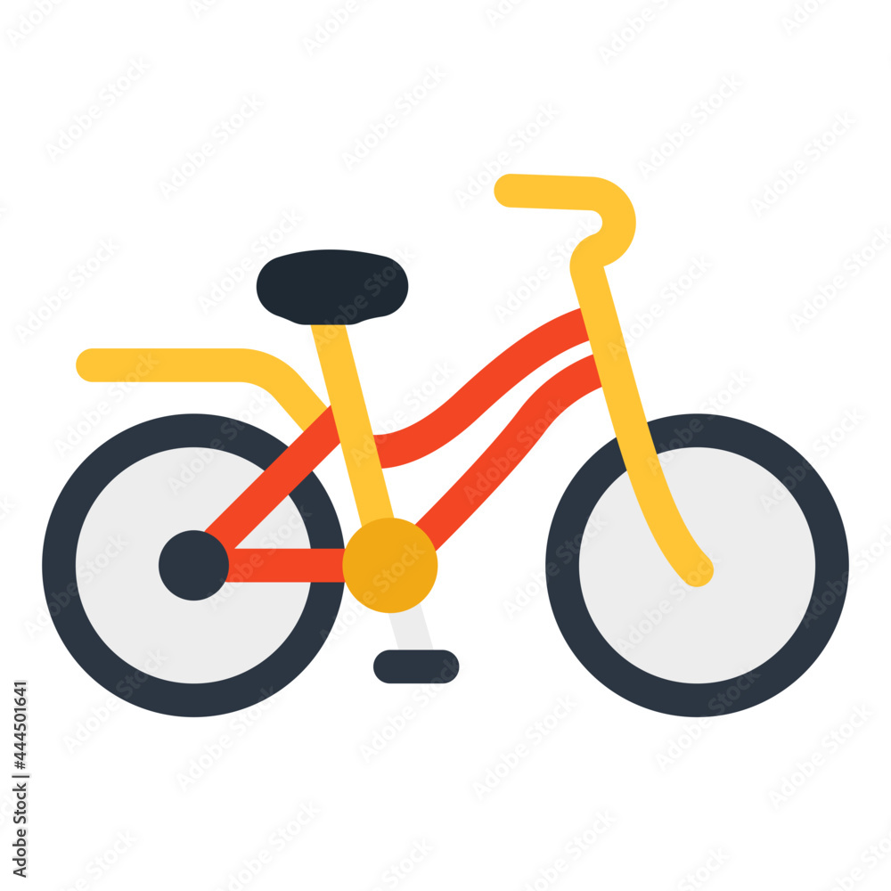 Fototapeta premium Trendy vector design of cycle icon