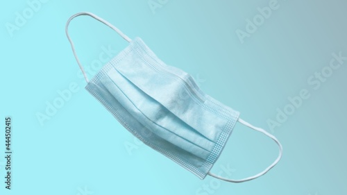 Face Mask in texture background