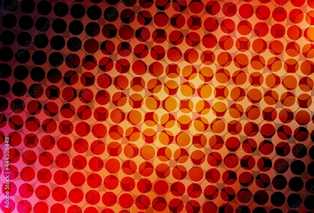 Dark Red vector backdrop with dots. Dark Red vector backdrop with dots.