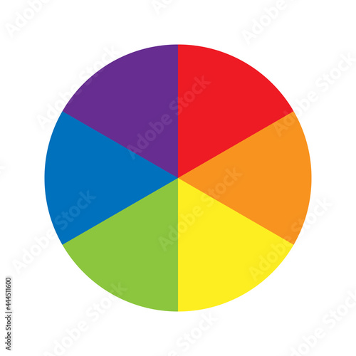 Free Download Color wheel pallet spectrum Different color circle - GFXLoad