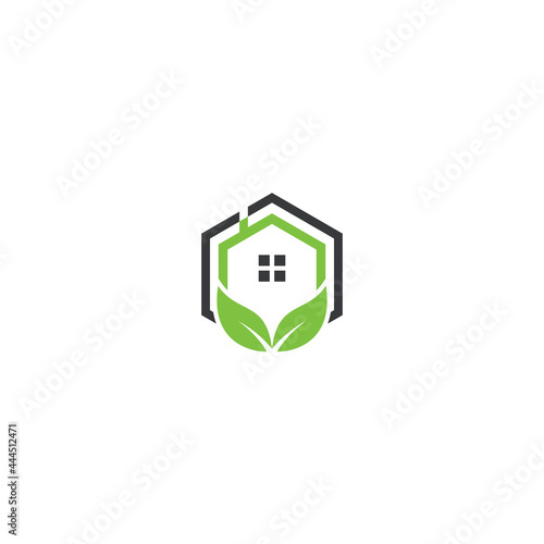 home leaf comfort logo design