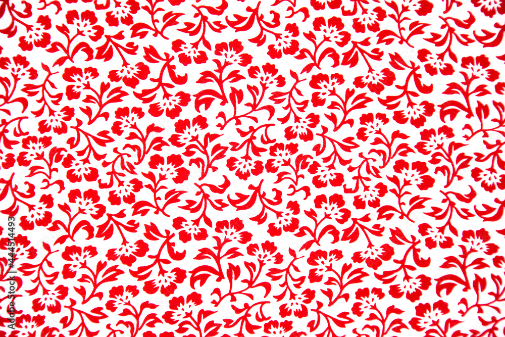 red and white floral abstract fabric pattern red and white floral abstract fabric pattern