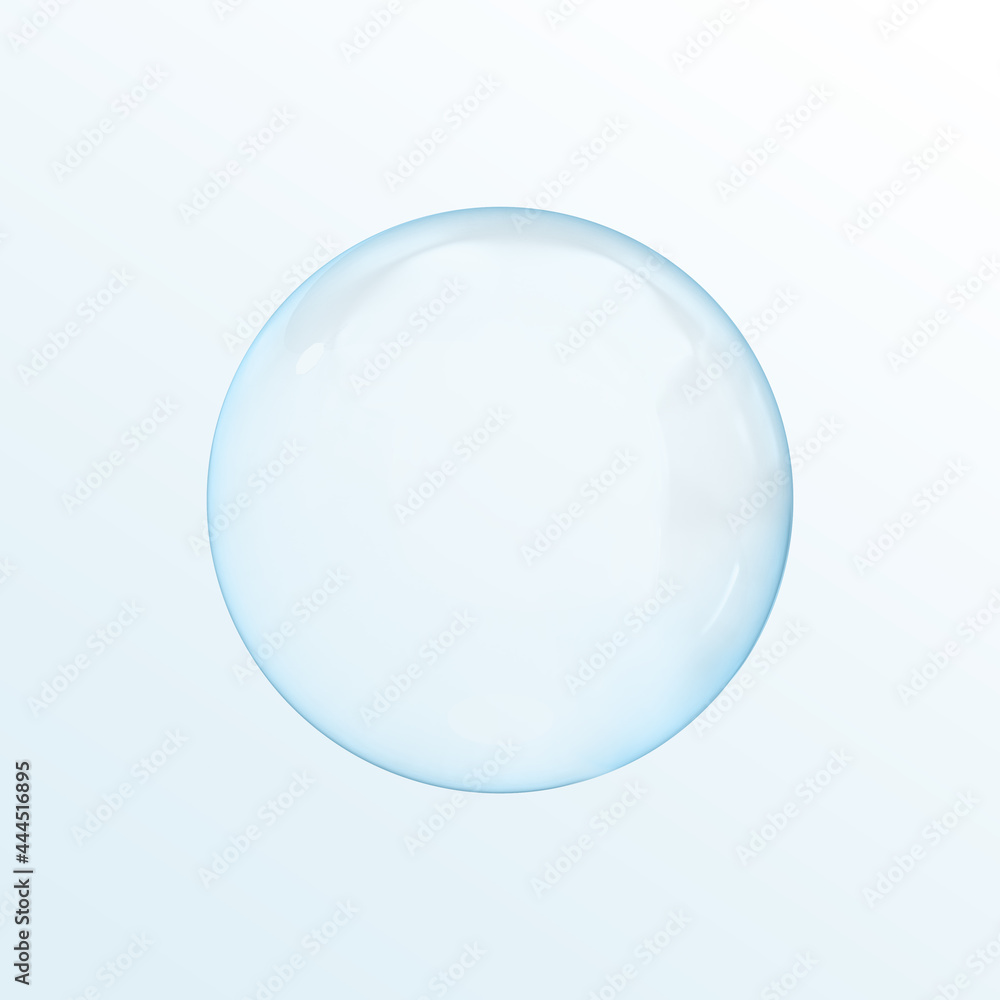 Water collection 3d render bubbles Water collection 3d render bubbles