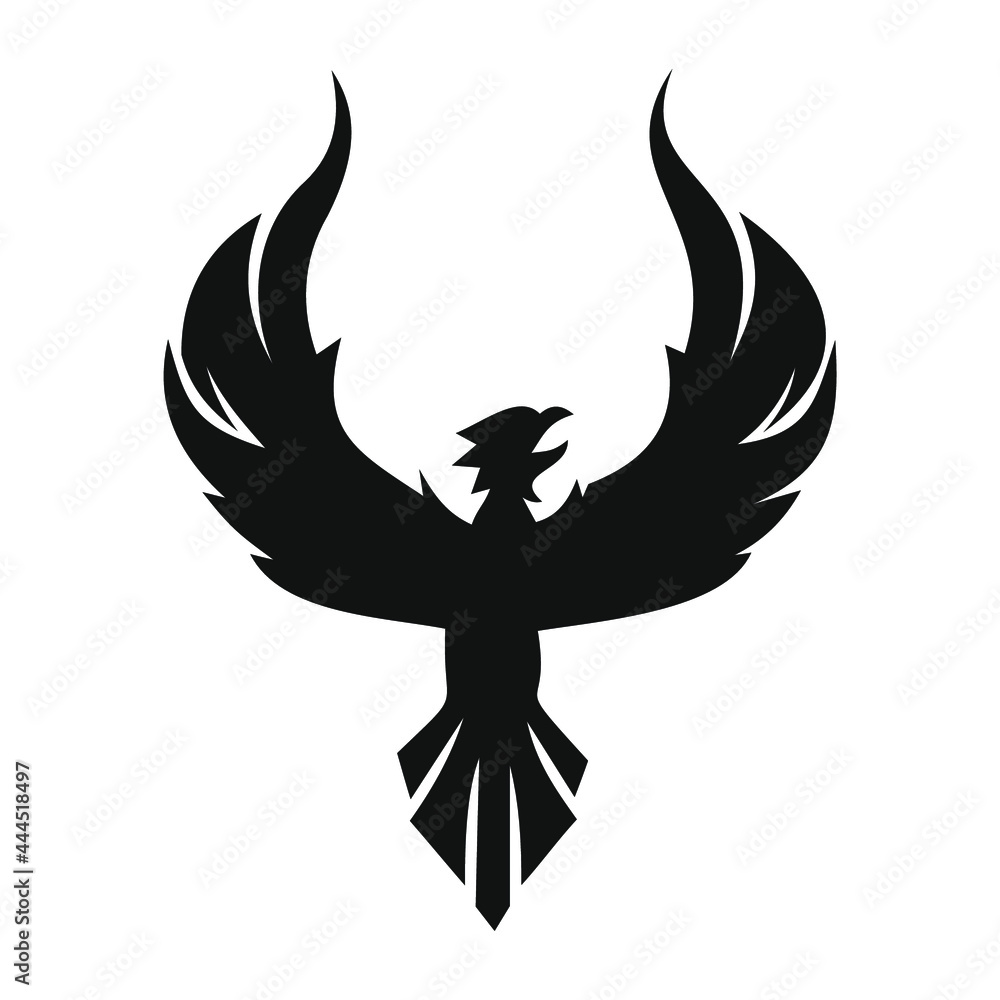 Obraz premium phoenix bird logo
