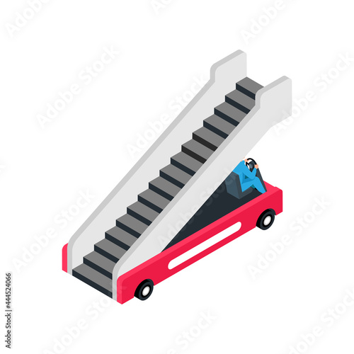 Boarding Ramp Icon