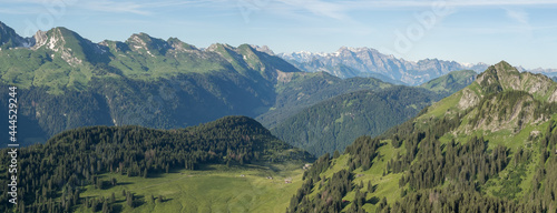 Wandern auf die Lütispitz im Alpstein Schweiz