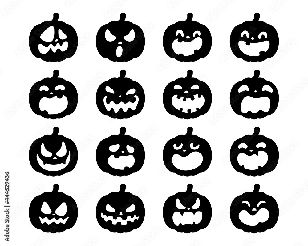 Yellow pumpkin vector for carving scary ghost faces for Halloween. Yellow pumpkin vector for carving scary ghost faces for Halloween.