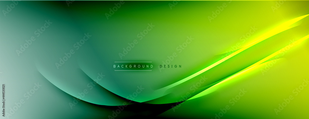 Abstract background - lines composition created with lights and shadows. Technology or business digital template. Trendy simple fluid color gradient abstract background with dynamic Abstract background - lines composition created with lights and shadows. Technology or business digital template. Trendy simple fluid color gradient abstract background with dynamic