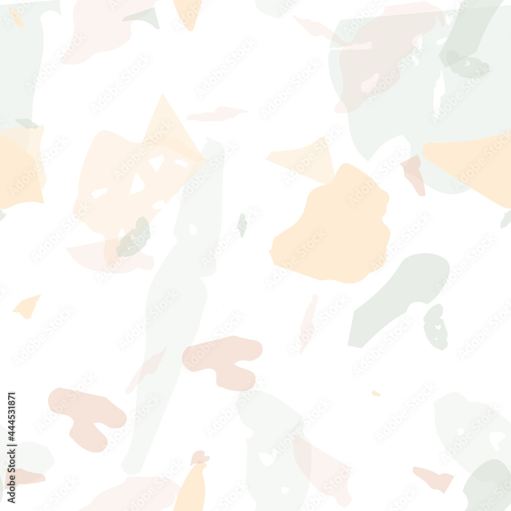 Terrazzo seamless pattern. Pastel venetian Terrazzo seamless pattern. Pastel venetian