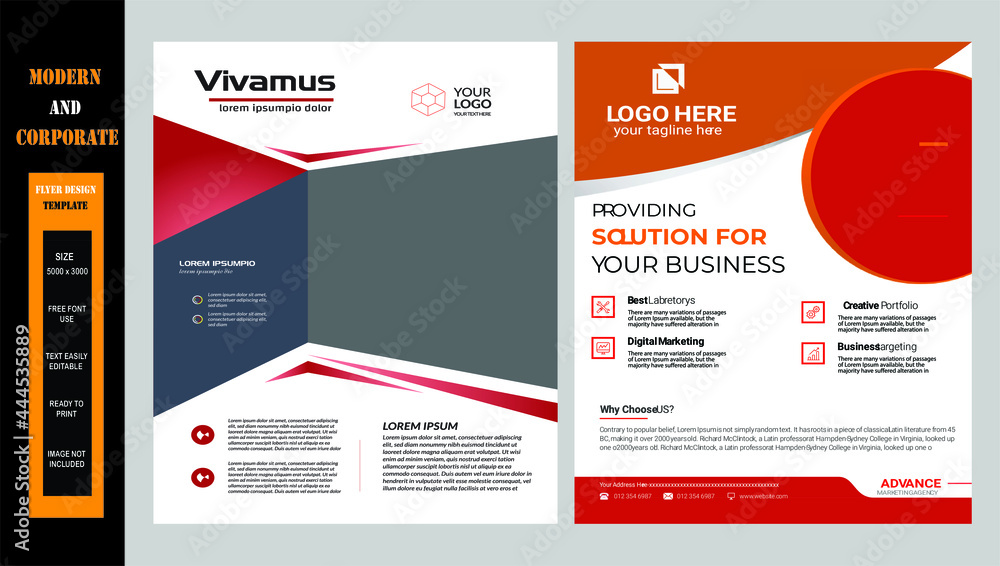 Corporate Business Flyer Template Design Corporate Business Flyer Template Design