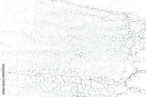 Vector black and white grunge pattern made from natural oil paint crackle. Cool texture of cracks, stains, scratches, splash, etc for print and design. Crackle paint overlay. EPS10.