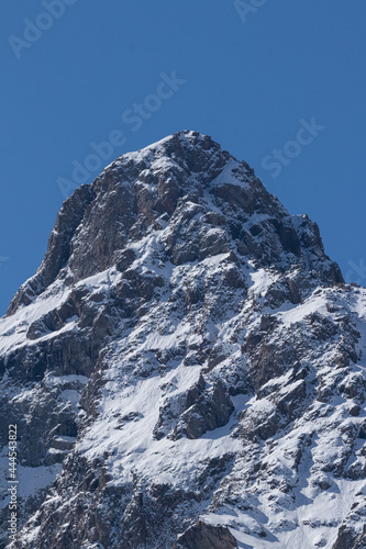 Picturesque peak of a large rock in the mountains © Franchesko Mirroni