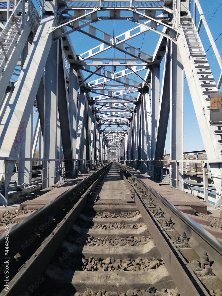 Bolshoy, railway bridge, across the river