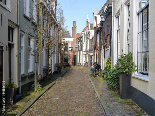 Kromme Jak en de Muursteeg in Zwolle  Overijssel Province  The Netherlands