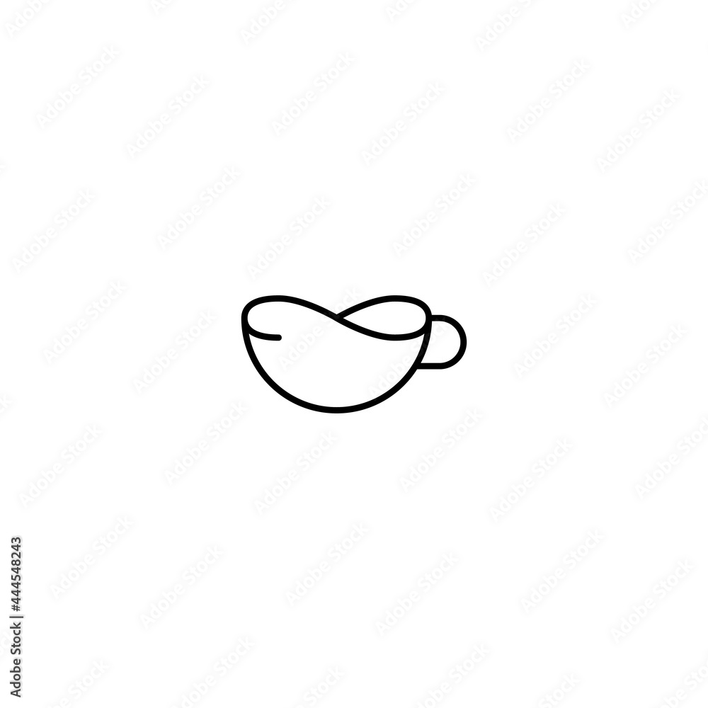 tea coffee cup logo design tea coffee cup logo design