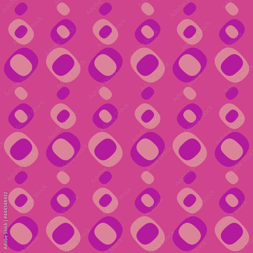 Rounded abstract seamless pattern - accent for any surfaces. Rounded abstract seamless pattern - accent for any surfaces.