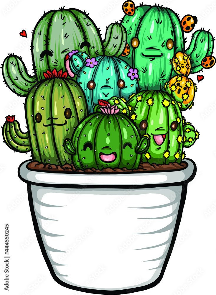 cactus in a pot cactus in a pot