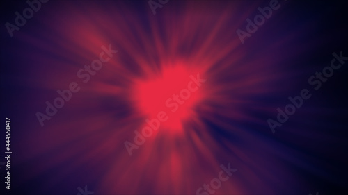 Motion graphic  Starburst dynamic lines or rays.