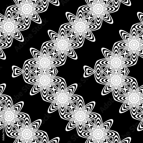 Design seamless zigzag decorative pattern